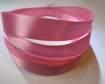 10 m 16mm pink satin ribbon