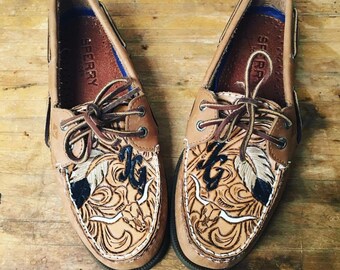 custom tooled sperrys