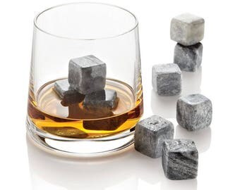 The Original Hand Carved 100% Natural Soapstone Whiskey Stones