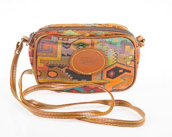 Vintage Cose Italiane Multi Colour Shoulder Bag