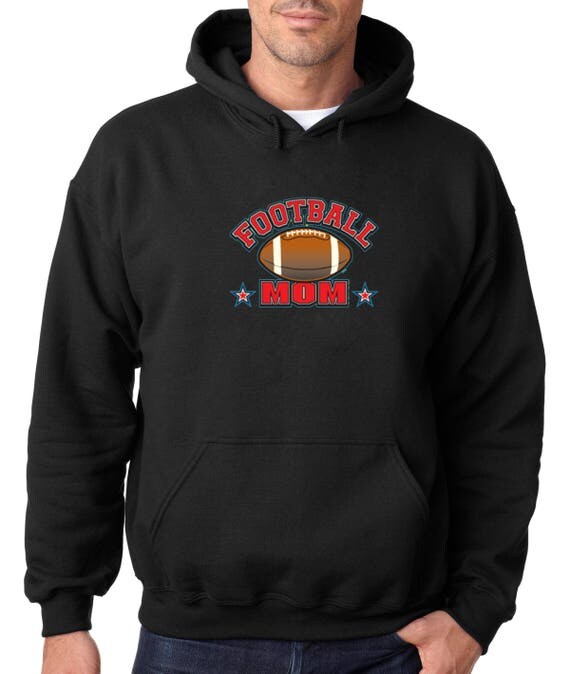 HOODIE Football Mom Football Loving Mom Hoodie Mothers Day