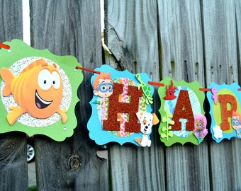 Bubble Guppies Banner-Bubble Guppies Decoration-Bubble Guppies Birthday Banner-Bubble Guppies Party-Bubble Guppies Decoration-Bubble Guppies