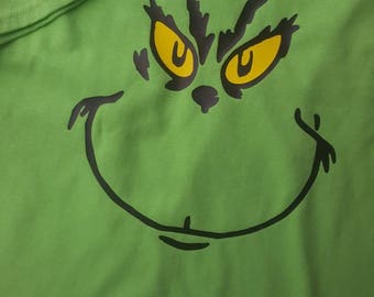 Grinch t shirt | Etsy