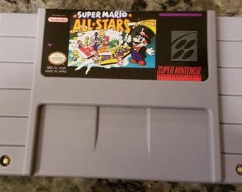 Super Mario All Stars Custom English Super Nintendo SNES