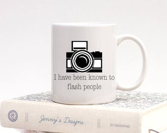 Photography Mug, I Flash people, Flash Photography, Photographer Mugs, PhotographyFlash, Funny Job Mugs, Hobby Mugs