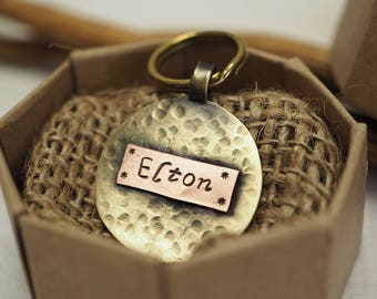 Dog Collar Tags, Pet id tag, dog tag, id tag, id tag, custom tag, personalized id tag, pet, pet tag, gift for pet, tag for collar,