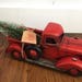 Red Truck Christmas old timey Christmas truck Christmas