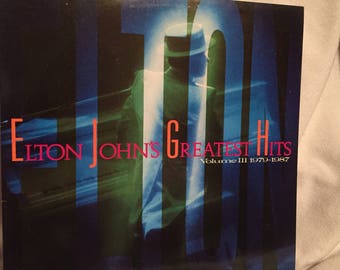 Elton John's Greatest Hits album/lp