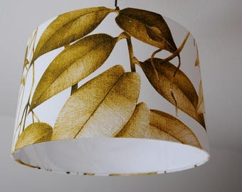 Lampshade "Ficus" (ocher)