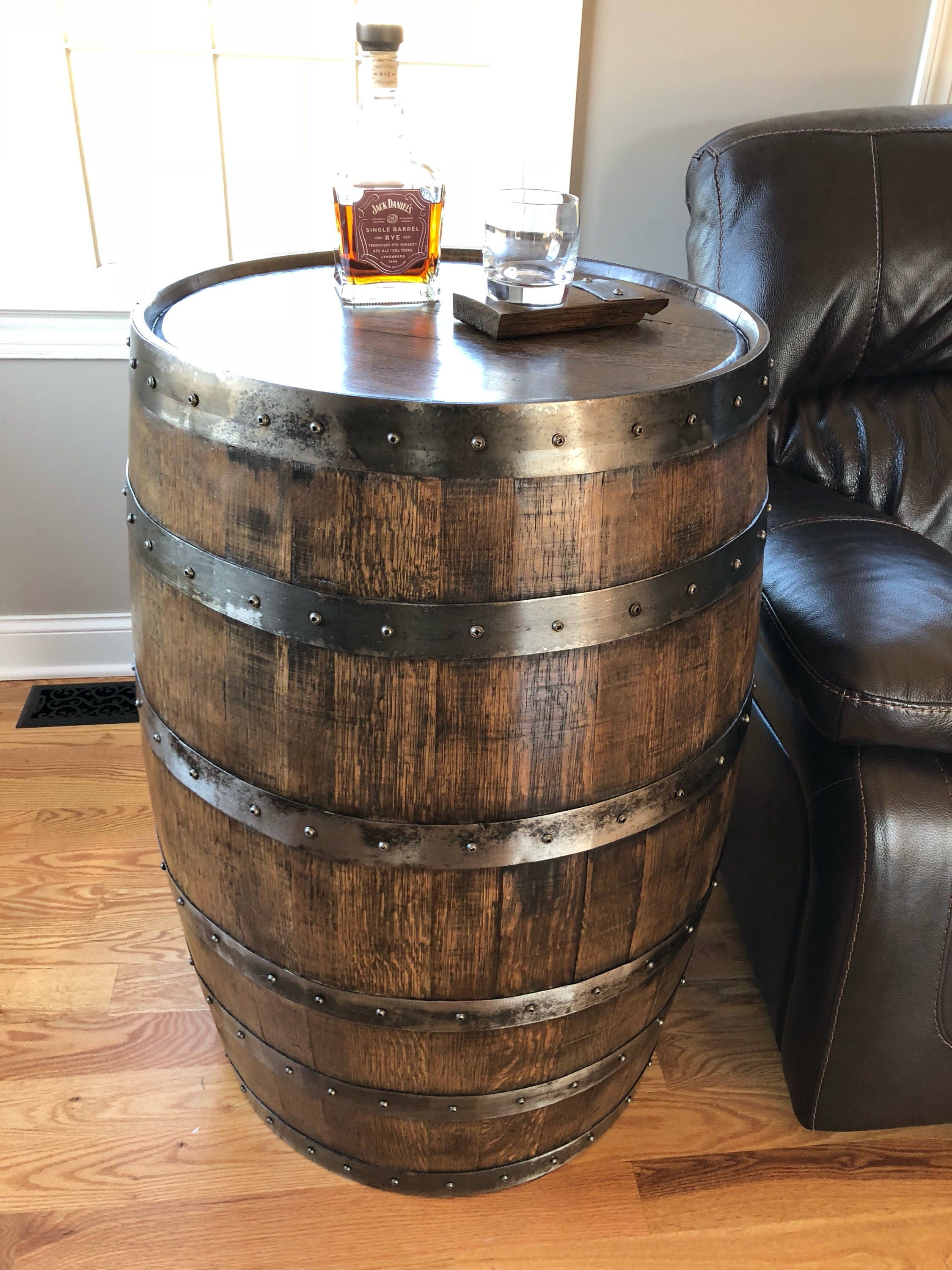 Authentic Whiskey Barrel - Rustic Decor - Interior And ...