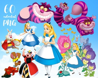 Alice in Wonderland Clipart High Resolution Disney Clipart Princess Clipart