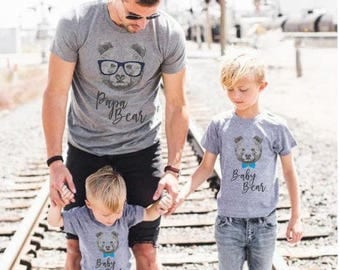 Fathers gift Papa bear shirt Papa bear t shirt Gift for father Dad to be New dad Father's day gift Fathers gift