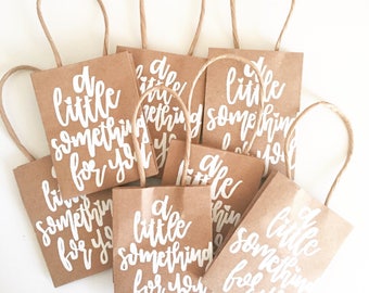 Mini Gift Bags | Embossed Bags | Graduation Gift Bag | Gift Card Bag | Mini | You Got This | I Love You | Mini Gift Card Bag
