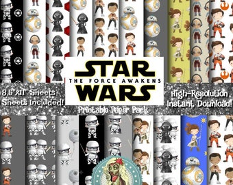 STAR WARS Digital Paper Star Wars Digital, Star Wars Paper, Star Wars Paper, Digital Paper Star Wars, Star Wars Digital Papers,Star Wars Scr
