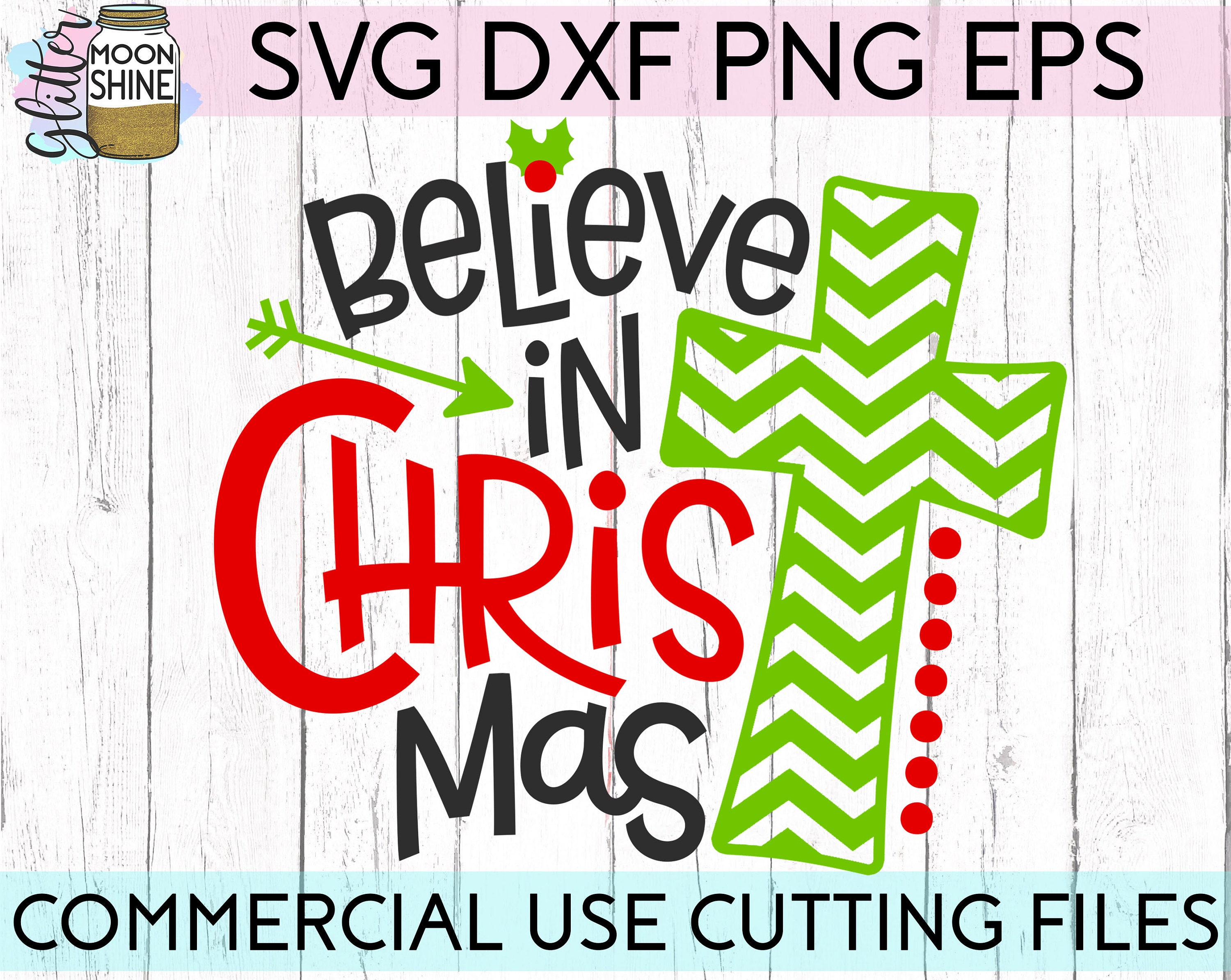 Download Believe In Christmas svg dxf png eps Files for Cutting