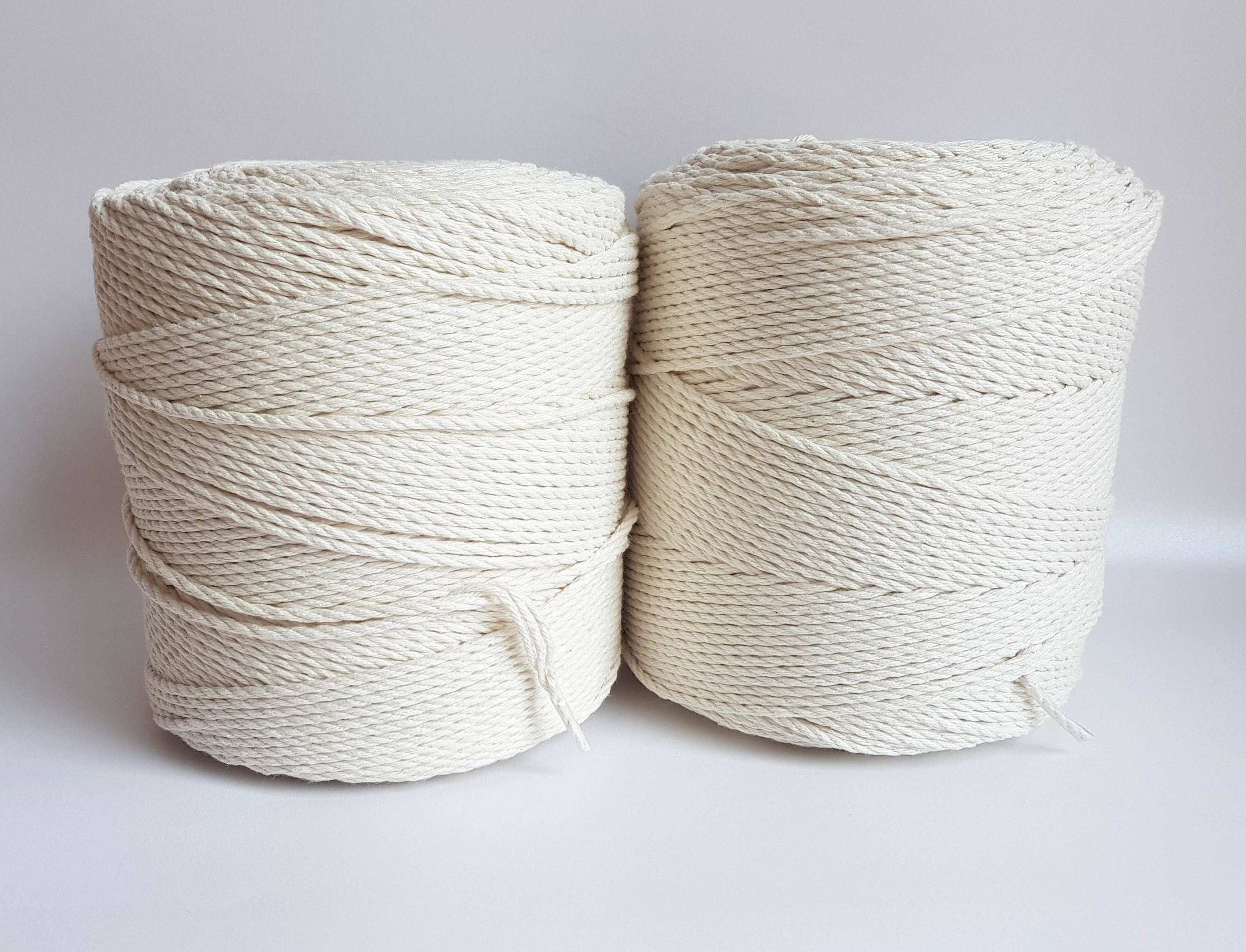 Uncategorized Macrame Twine 3mm macrame cord 3 kg rope twisted cotton rope