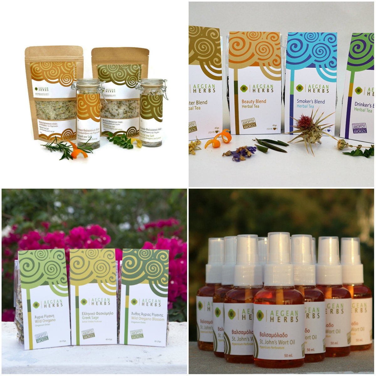 All of Aegean Herbs Wholesale Selection of Herbs Tea Blends