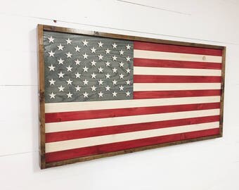 Wooden American Flag, American Flag, Wood American Flag, Rustic American Flag, Rustic USA Flag, Wooden US Flag, Vintage American Flag