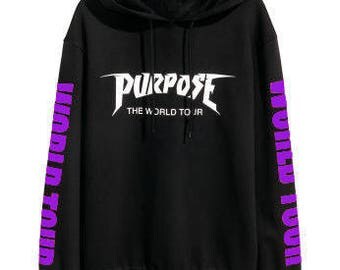 Justin Bieber Purpose Tour Merch Hoodie Sweatshirt