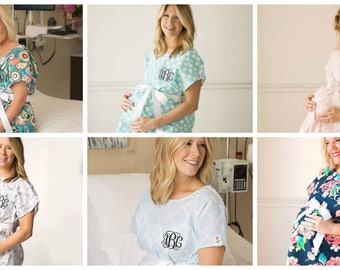 personalized hospital gown