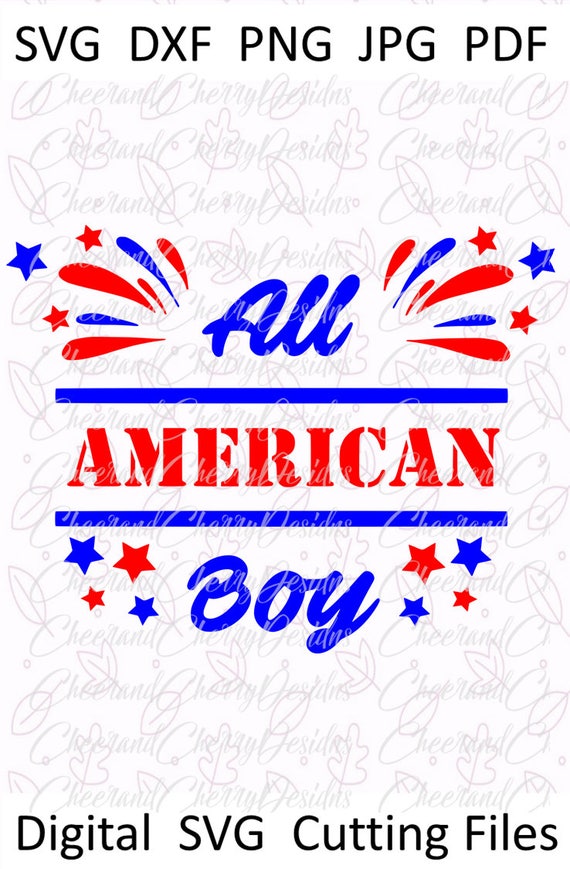 Download All American boy SVG Veterans day Svg Patriotic SVG 4th of