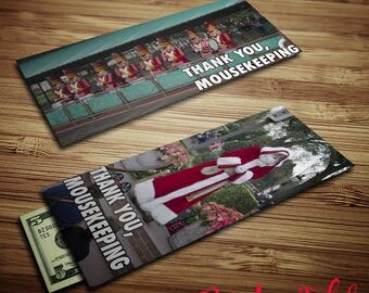 Mousekeeping Envelopes - Christmas - Printables