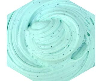 Mint Choc chip Clay slime