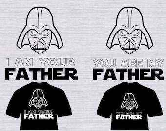 Download Father son matching shirts star wars | Etsy