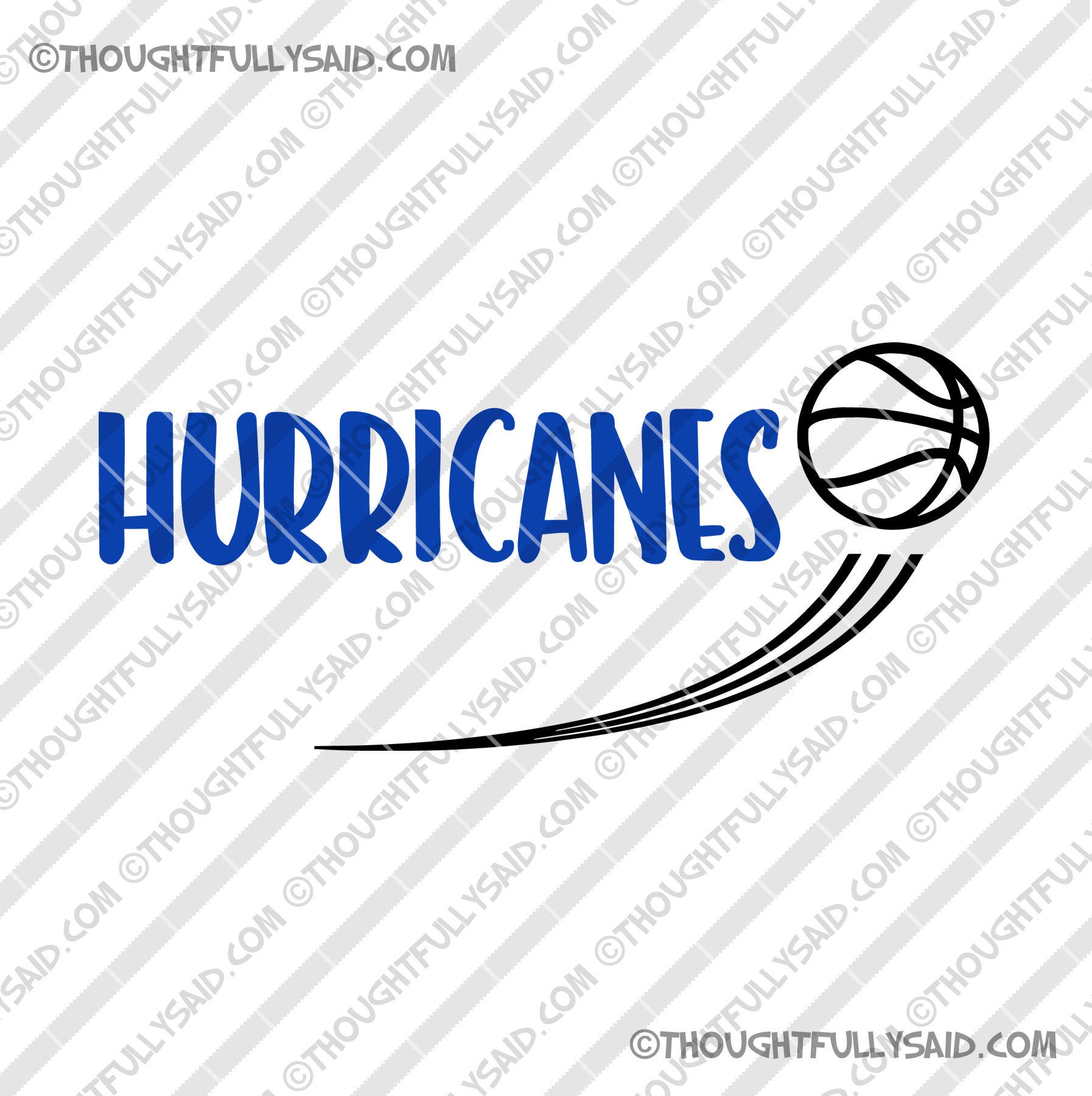 Hurricanes Basketball design, SVG, PNG, dxf, eps cutting files, vector