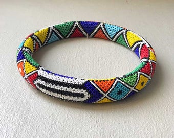 Ndebele inspired accessories. Tradition South African