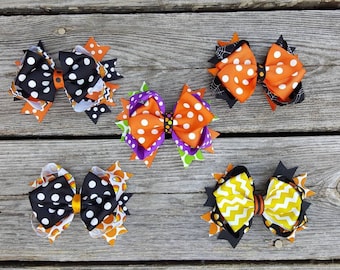 Halloween Bows/ Fall bow/ Fall headband/ Halloween headband
