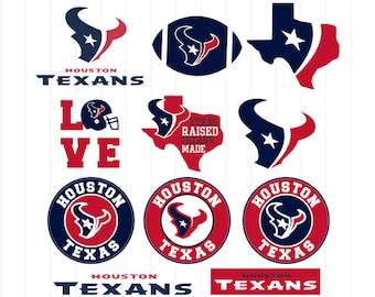 INSTANT DOWNLOAD - Houston Texans Svg, Houston Texans Clipart, Houston Texans Cut Files, Football Decal, Football Svg, Football Clipart