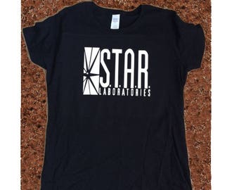 Star Labs Shirt, STAR Laboratories Flash The TV Series S.T.A.R. T Shirt, Star Labs