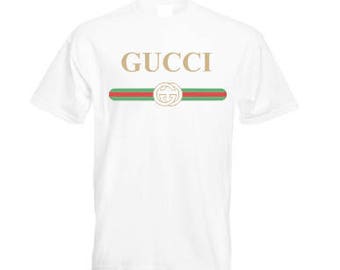 Designer Inspired Vintage Gucci Tee shirt, Woman Men Kids Baby Boy Girl Toddler Gucci T shirt Gift, Retro Luxury Royalty Celine Paris Tshirt