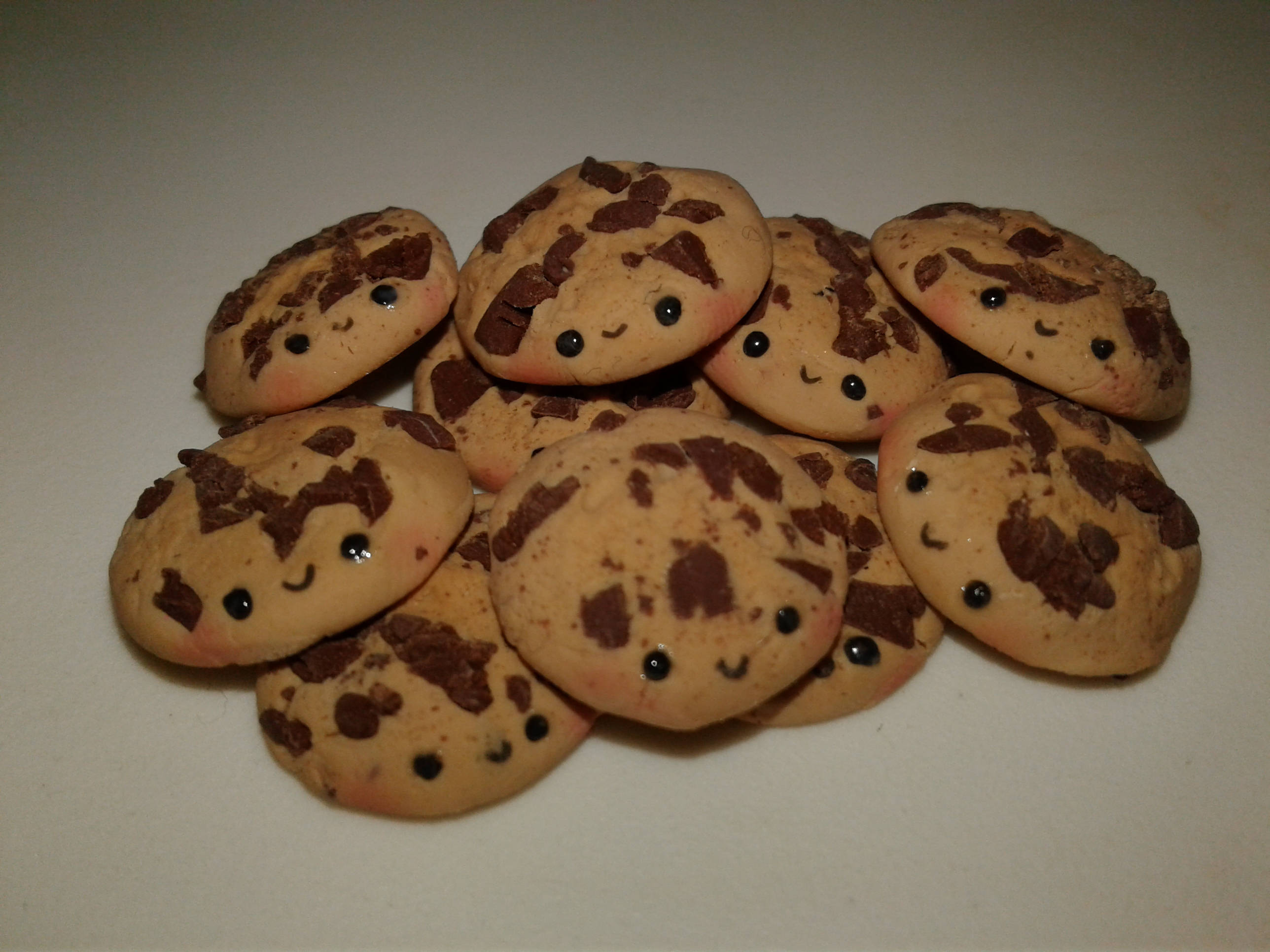 Kawaii polymer clay cookie