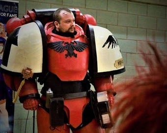 Space Marine laser cut cosplay kit