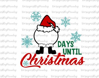 Download Days till christmas | Etsy