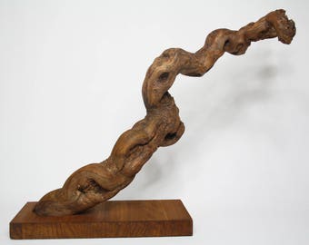 Natural wood sculpture. Original design