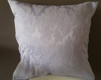 Cushion cover 40 x 40 cm. Lavender jacquard fabric
