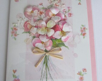 Double 3D congratulations card