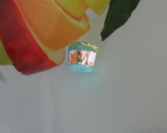 magnetic raspberry jam made by myself with polymer clay