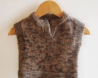 The sweater - Aourell - Heather Brown - size 3-6 months