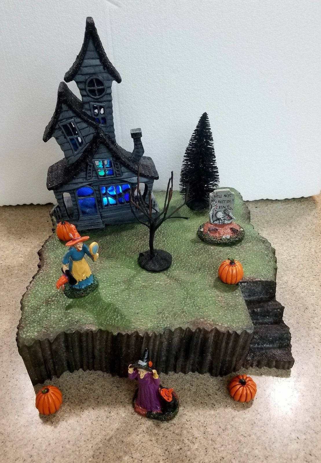 Halloween Village Display Platform for Lemax Spooky Town