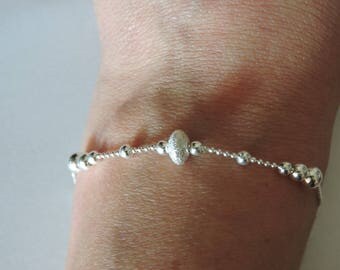 Super unique sterling silver bracelet