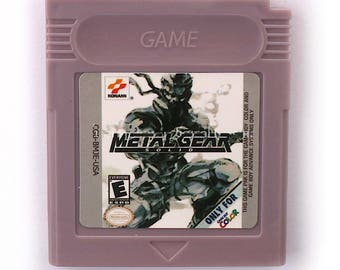 Metal Gear Solid Game Boy Color ENG english Region free repro neuf