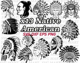 Download Native american svg | Etsy