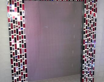 Grand miroirs en mosaïque design