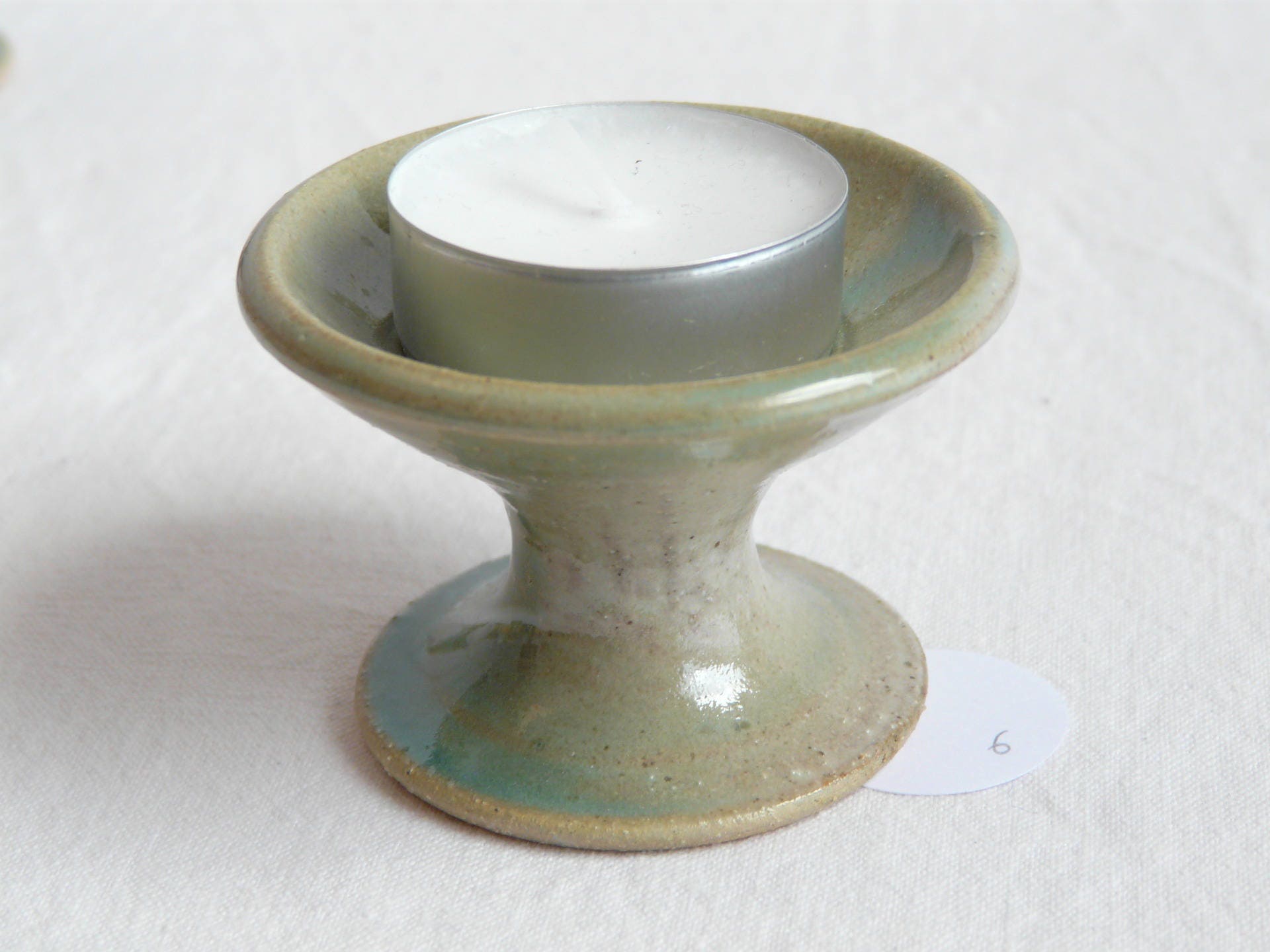 Candle holder candle to candle prayer ceramic at MISS