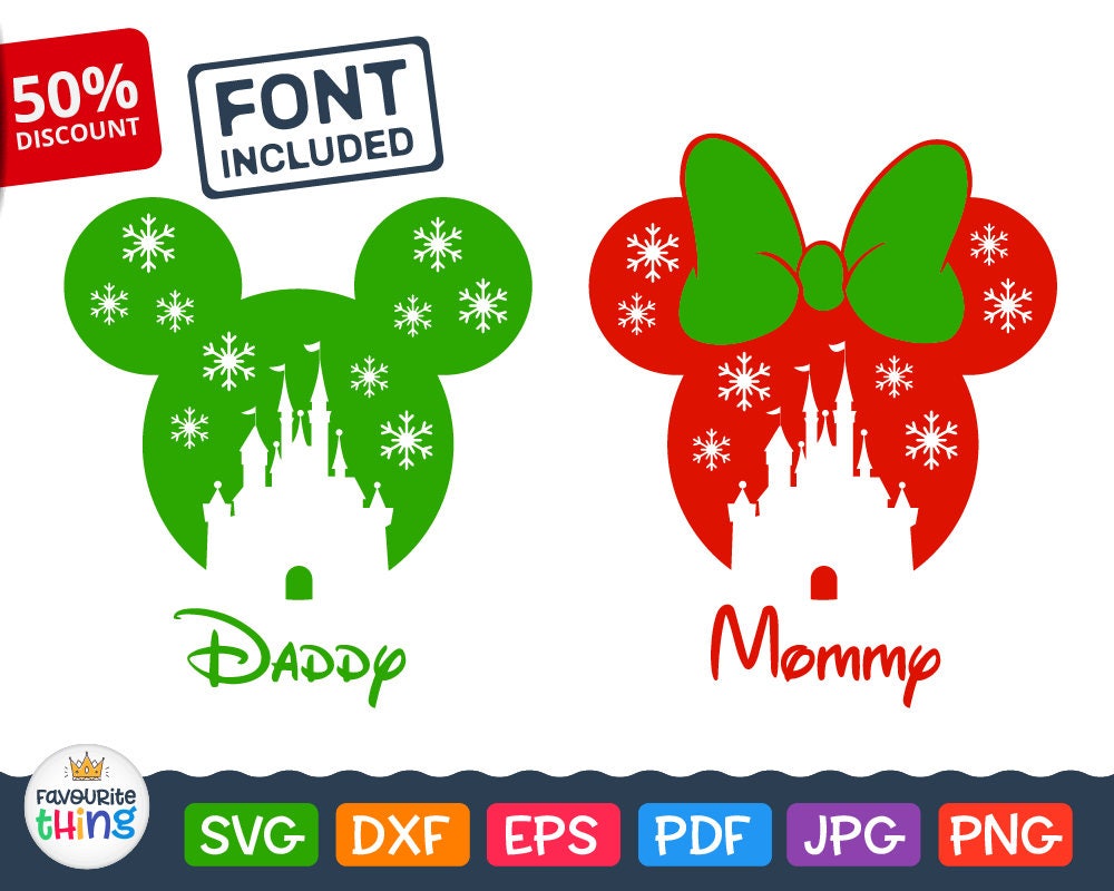 Free Free 345 Disney Svg Christmas SVG PNG EPS DXF File