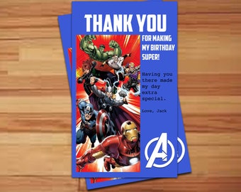 Avengers thank you | Etsy